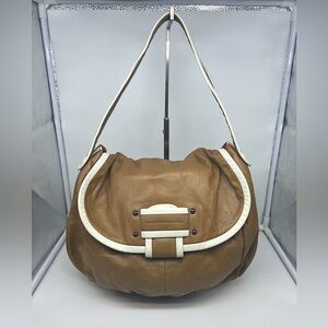 French Connection (FCUK) Brown & Cream Shoulder Bag